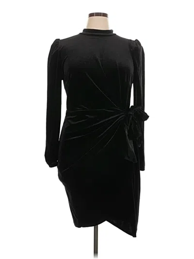 Pre-owned Eloquii Cocktail Dress In Black