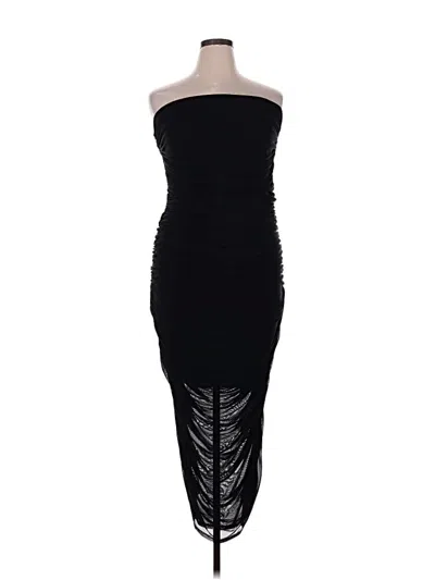 Pre-owned Eloquii Cocktail Dress In Black