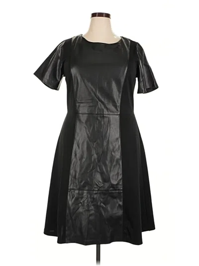 Pre-owned Eloquii Cocktail Dress In Black