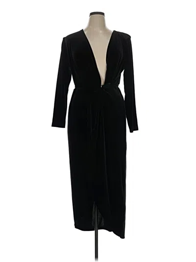 Pre-owned Eloquii Cocktail Dress In Black