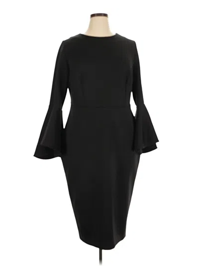 Pre-owned Eloquii Cocktail Dress In Black