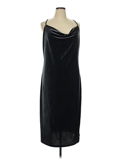 Pre-owned Eloquii Cocktail Dress In Black