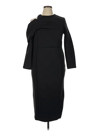 Pre-owned Eloquii Cocktail Dress In Black