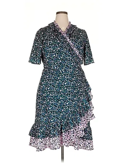 Pre-owned Eloquii Cocktail Dress In Blue