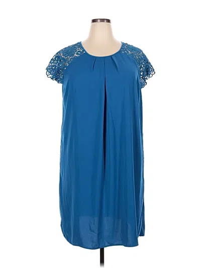 Pre-owned Eloquii Cocktail Dress In Blue
