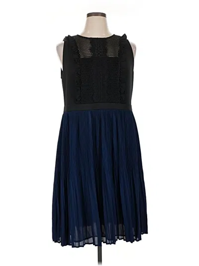 Pre-owned Eloquii Cocktail Dress In Blue