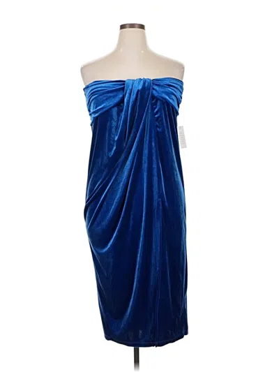 Pre-owned Eloquii Cocktail Dress In Blue