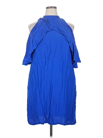 Pre-owned Eloquii Cocktail Dress In Blue