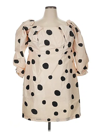 Pre-owned Eloquii Cocktail Dress In Brown