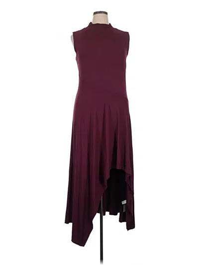Pre-owned Eloquii Cocktail Dress In Burgundy