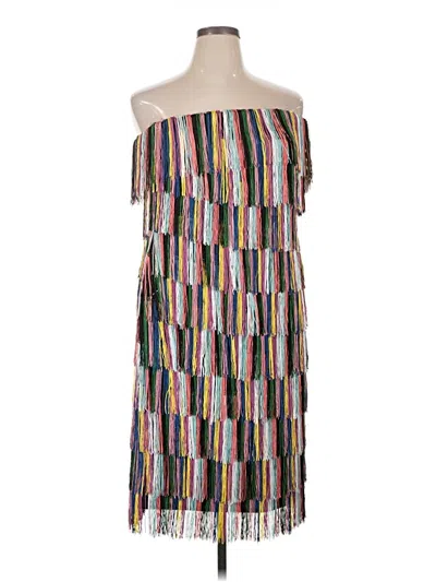 Pre-owned Eloquii Cocktail Dress In Gray