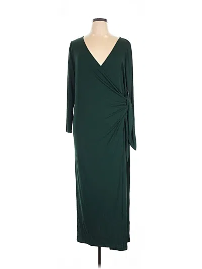 Pre-owned Eloquii Cocktail Dress In Green