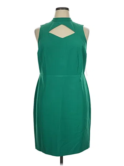 Pre-owned Eloquii Cocktail Dress In Green