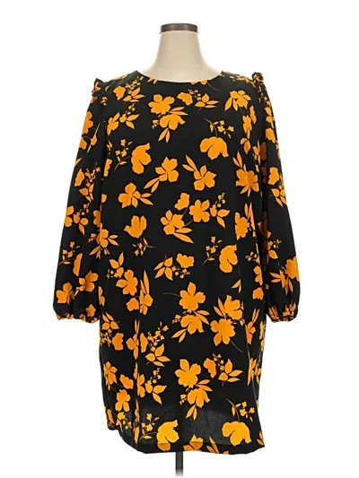 Pre-owned Eloquii Cocktail Dress In Orange
