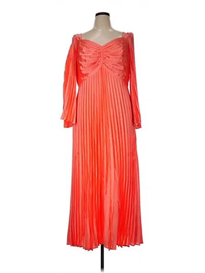 Pre-owned Eloquii Cocktail Dress In Orange