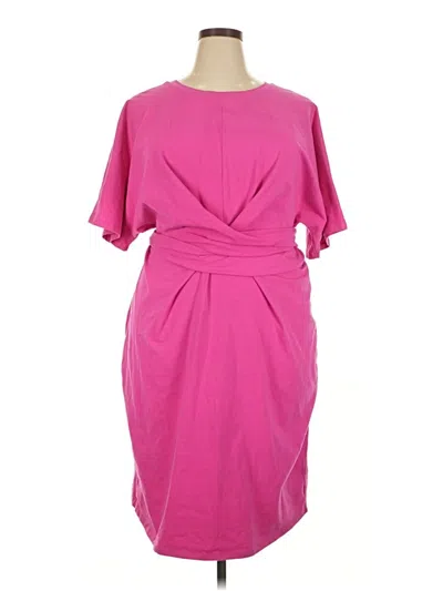 Pre-owned Eloquii Cocktail Dress In Pink