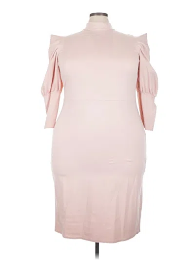 Pre-owned Eloquii Cocktail Dress In Pink