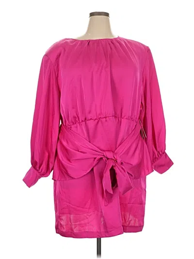 Eloquii Cocktail Dress In Pink