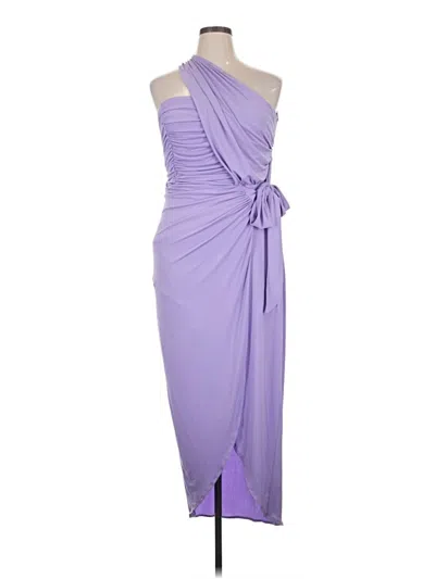 Pre-owned Eloquii Cocktail Dress In Purple