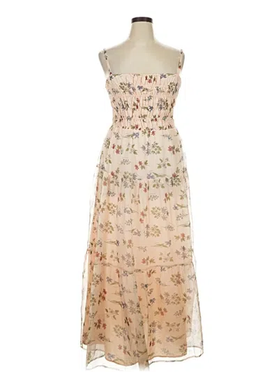 Pre-owned Eloquii Cocktail Dress In Tan