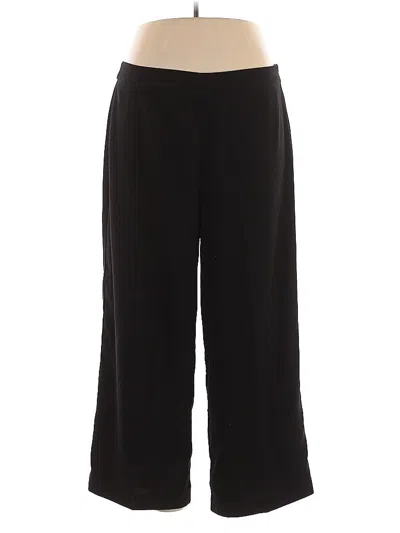 Pre-owned Eloquii Dress Pants In Black