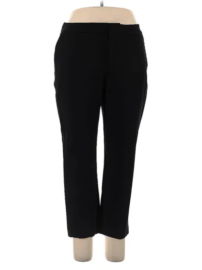 Pre-owned Eloquii Dress Pants In Black