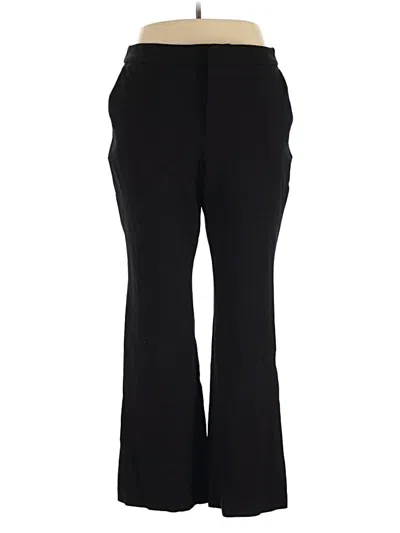 Pre-owned Eloquii Dress Pants In Black