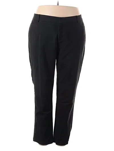 Pre-owned Eloquii Dress Pants In Black