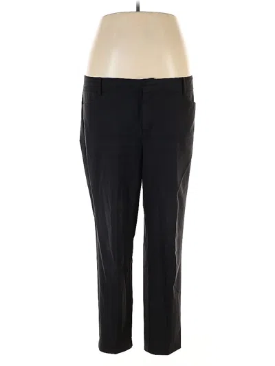 Pre-owned Eloquii Dress Pants In Black