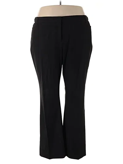 Pre-owned Eloquii Dress Pants In Black