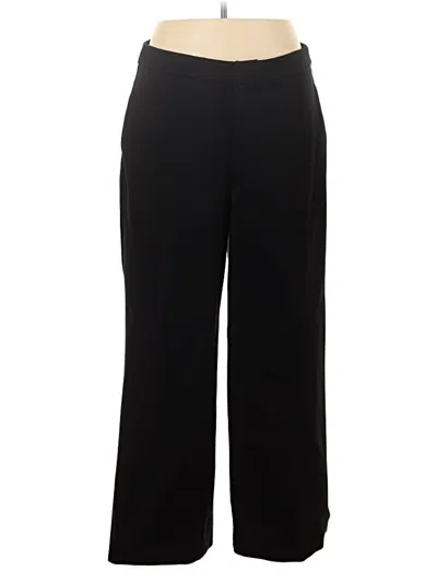 Pre-owned Eloquii Dress Pants In Black