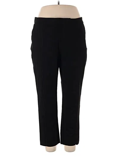 Pre-owned Eloquii Dress Pants In Black
