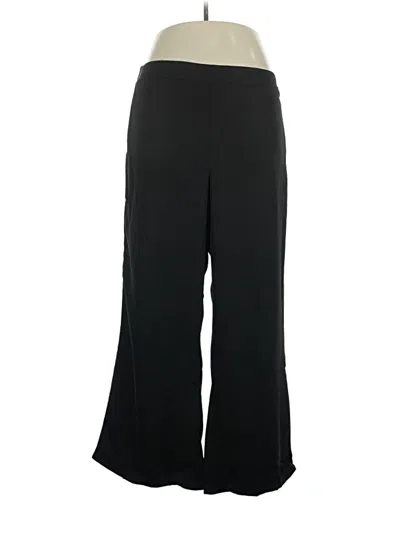 Pre-owned Eloquii Dress Pants In Black