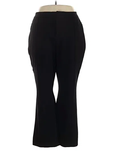 Pre-owned Eloquii Dress Pants In Black