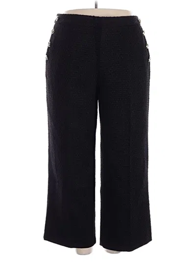 Pre-owned Eloquii Dress Pants In Black