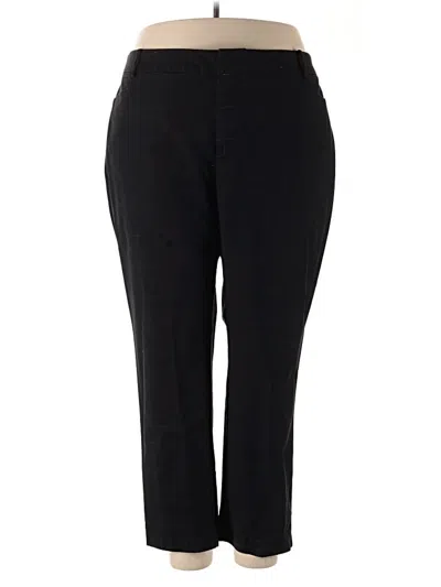 Pre-owned Eloquii Dress Pants In Black