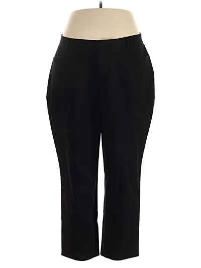 Pre-owned Eloquii Dress Pants In Black
