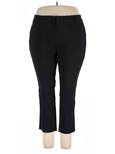 Pre-owned Eloquii Dress Pants In Black