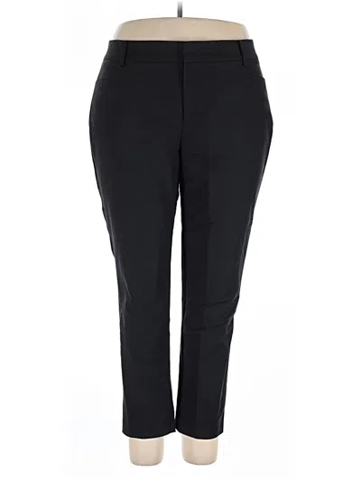 Pre-owned Eloquii Dress Pants In Black