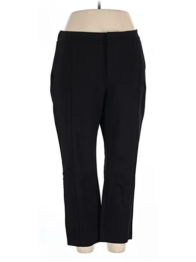 Pre-owned Eloquii Dress Pants In Black