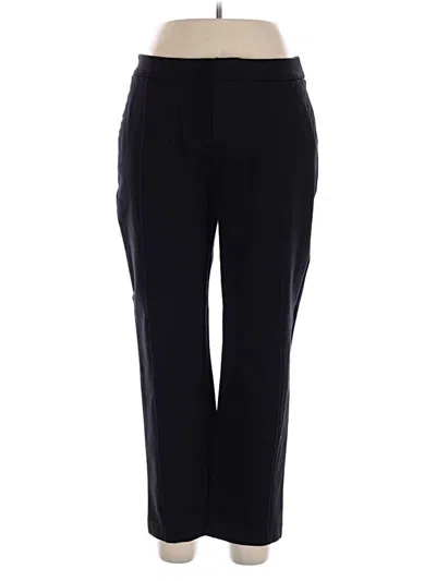 Pre-owned Eloquii Dress Pants In Black