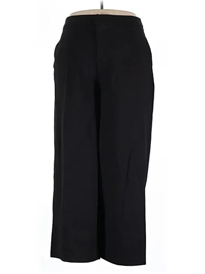 Pre-owned Eloquii Dress Pants In Black