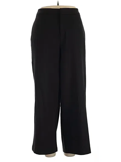 Pre-owned Eloquii Dress Pants In Black