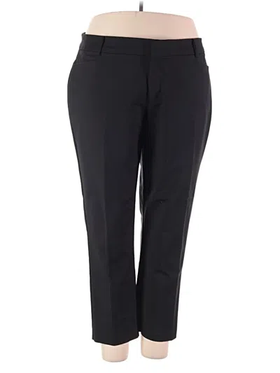 Pre-owned Eloquii Dress Pants In Black