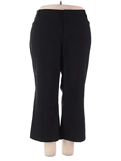 Pre-owned Eloquii Dress Pants In Black