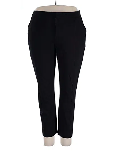 Pre-owned Eloquii Dress Pants In Black