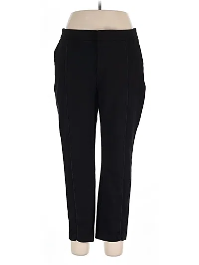 Pre-owned Eloquii Dress Pants In Black