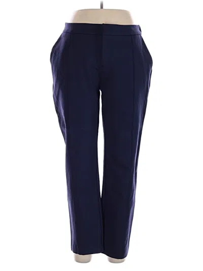 Pre-owned Eloquii Dress Pants In Blue