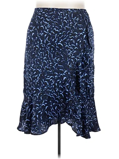 Pre-owned Eloquii Elements Casual Skirt In Blue