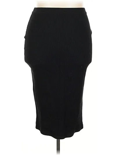 Pre-owned Eloquii Formal Skirt In Black